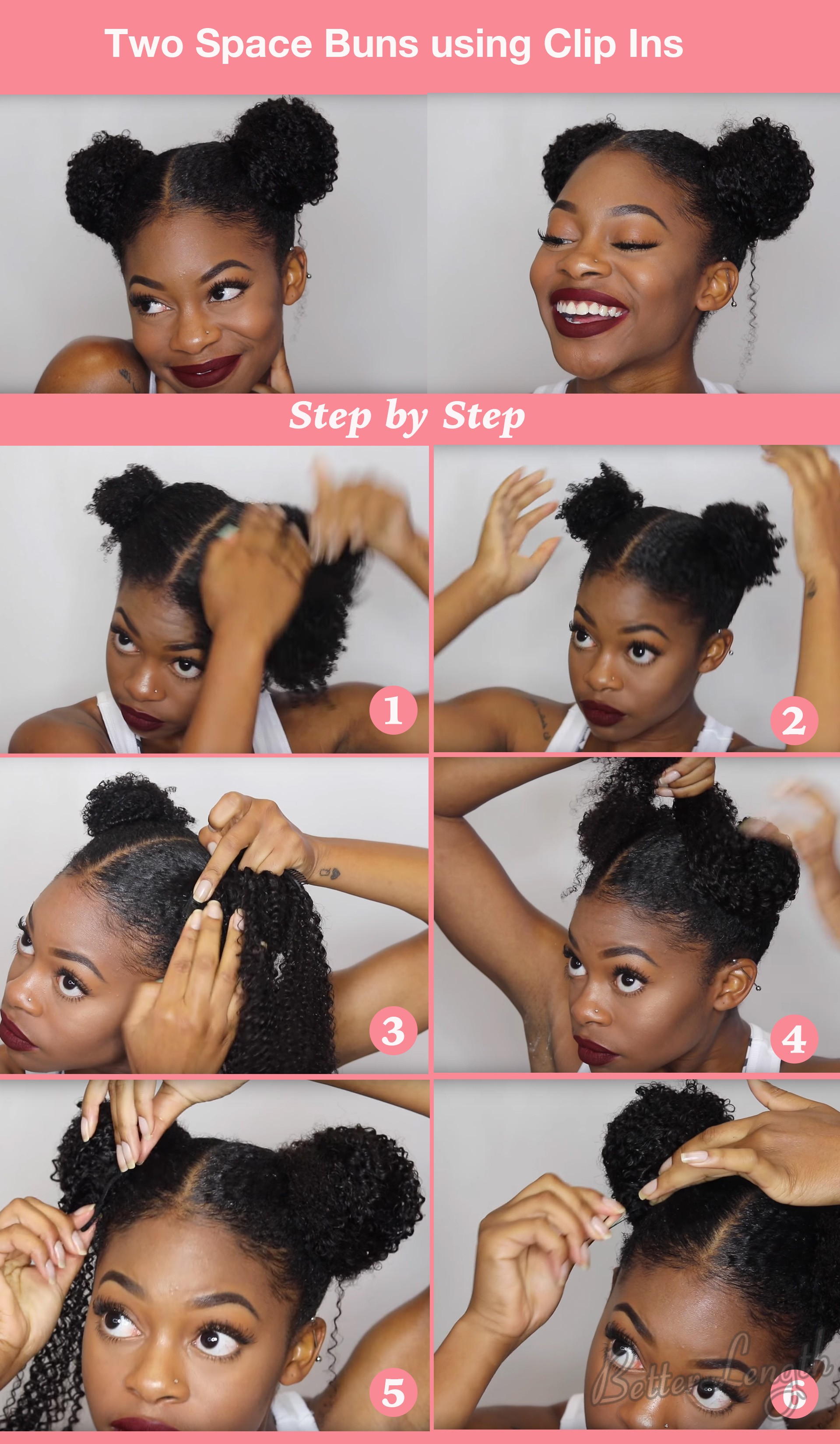 TOP 6 Quick Easy Natural Hair Updos BetterLength Hair TOP 6 Quick Easy Natural Hair Updos BetterLength Hair