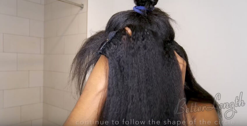 highponytail 1 3 - HOW TO SLEEK PONYTAIL LOOKS USING CLIP INS