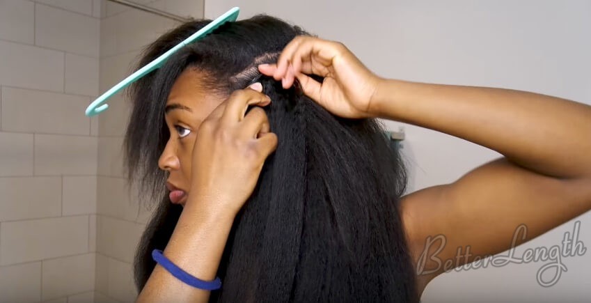 ponytail 3 3 - HOW TO SLEEK PONYTAIL LOOKS USING CLIP INS