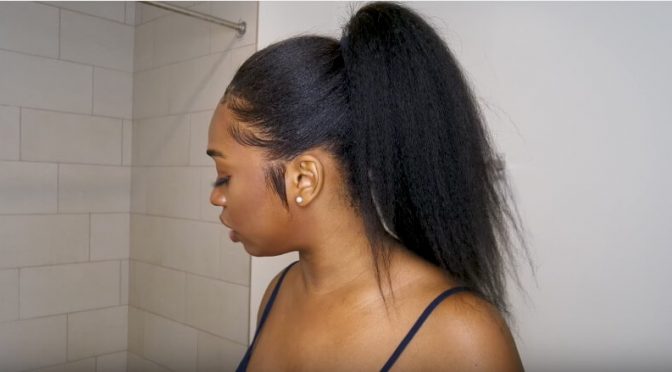 HOW TO SLEEK PONYTAIL LOOKS USING CLIP INS