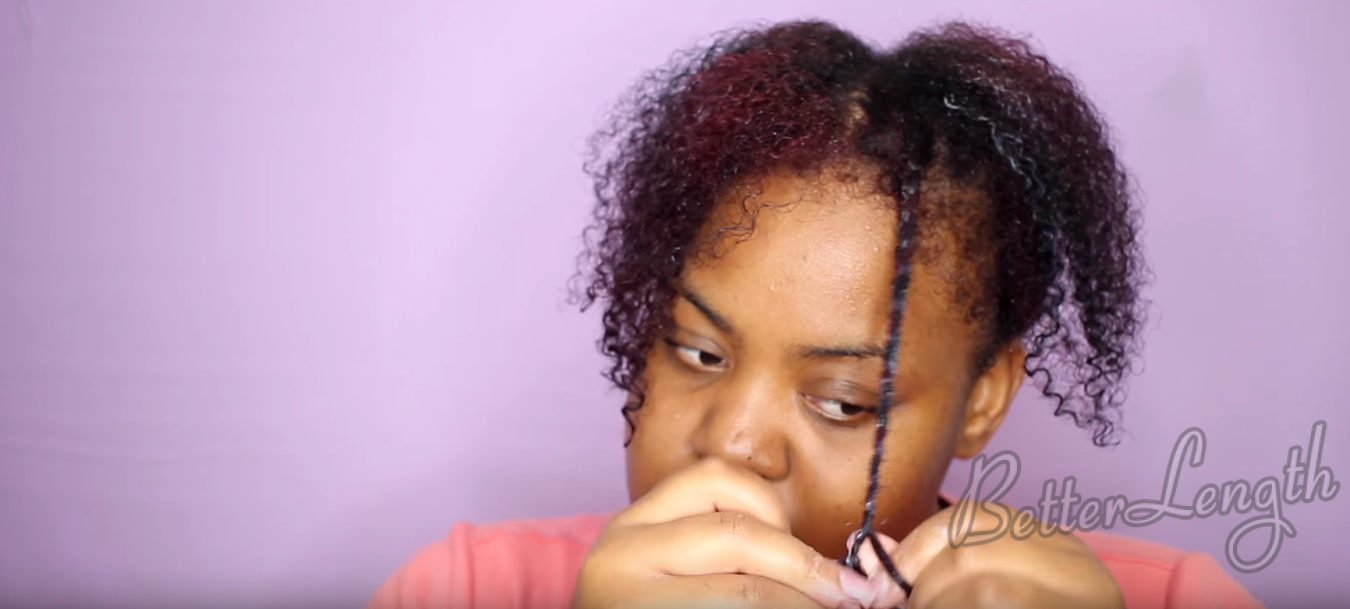 1 6 - How to Do A Bomb Protective Style on Your Natural Hair