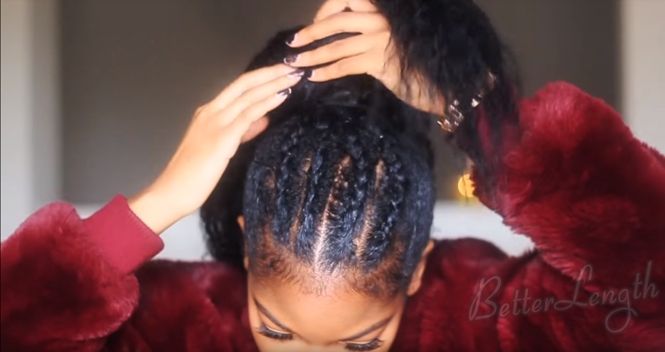 10 - How to Do A Protective Style Braided Ponytail