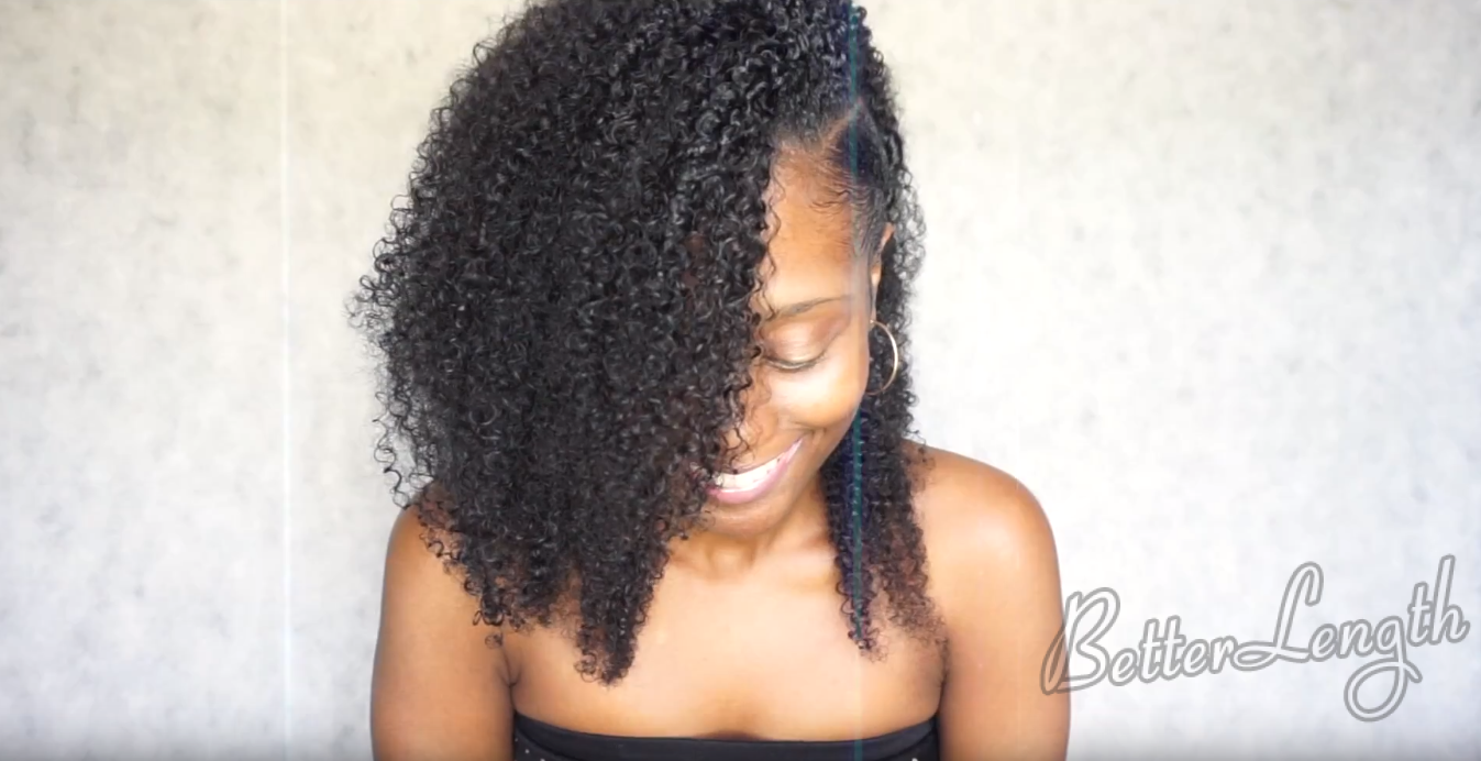 21 - How to Do A Natural Hair Protective Style with Clip Ins