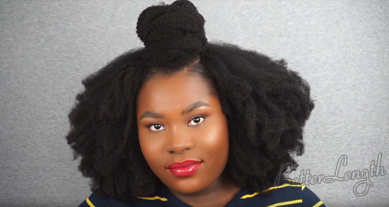 8 1 - How to Do A Winter Protective Hairstyle with Clip Ins