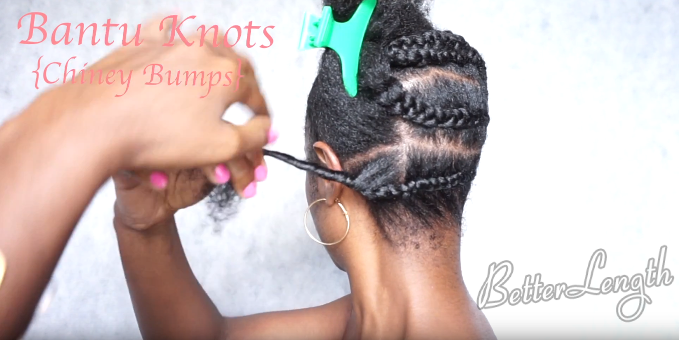 9 3 - How to Do A Natural Hair Protective Style with Clip Ins