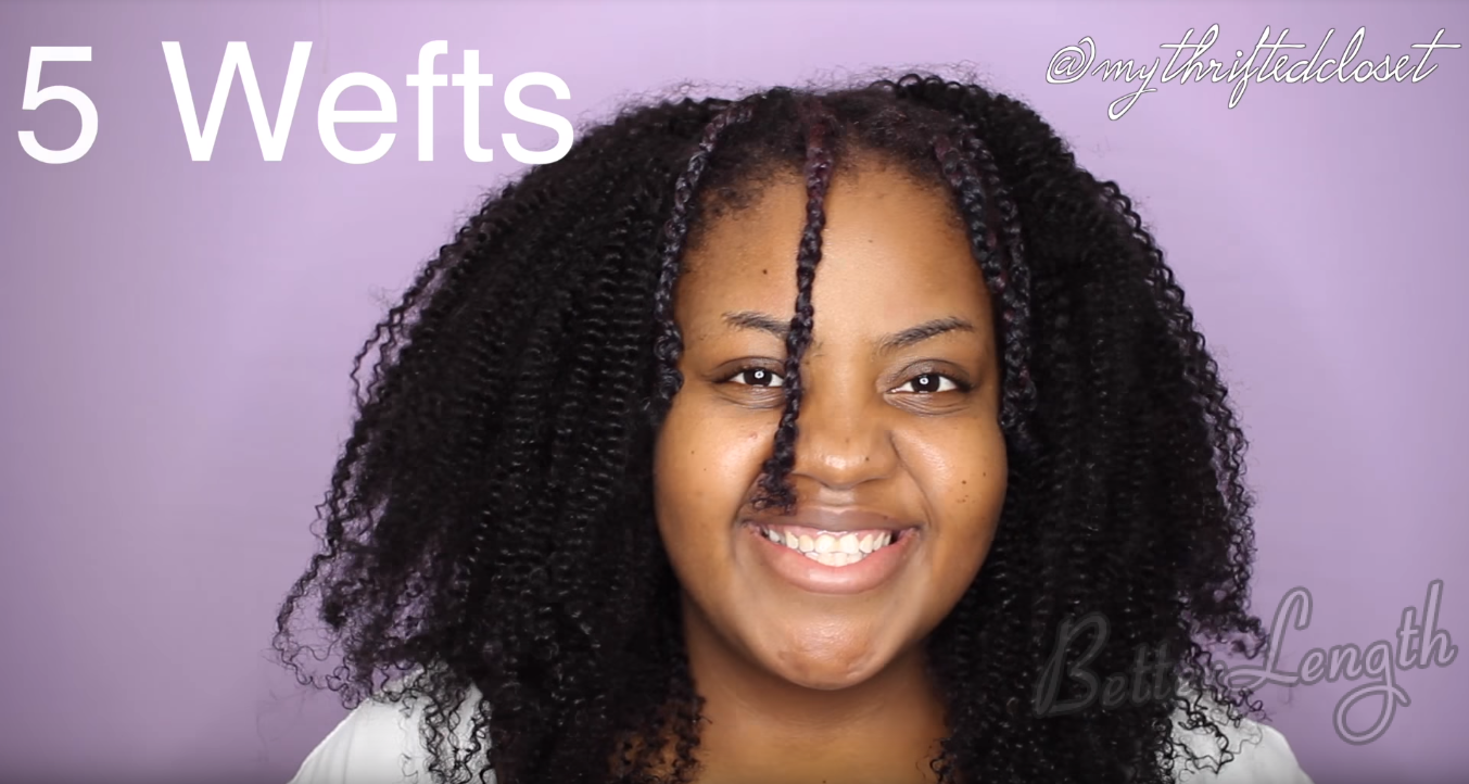 9 5 - How to Do A Bomb Protective Style on Your Natural Hair