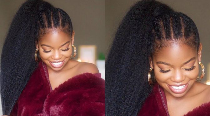 How to Do A Protective Style Braided Ponytail | BetterLength Hair