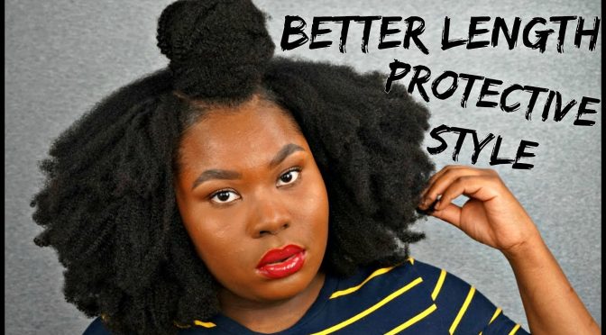 How to Do A Winter Protective Hairstyle with Clip Ins