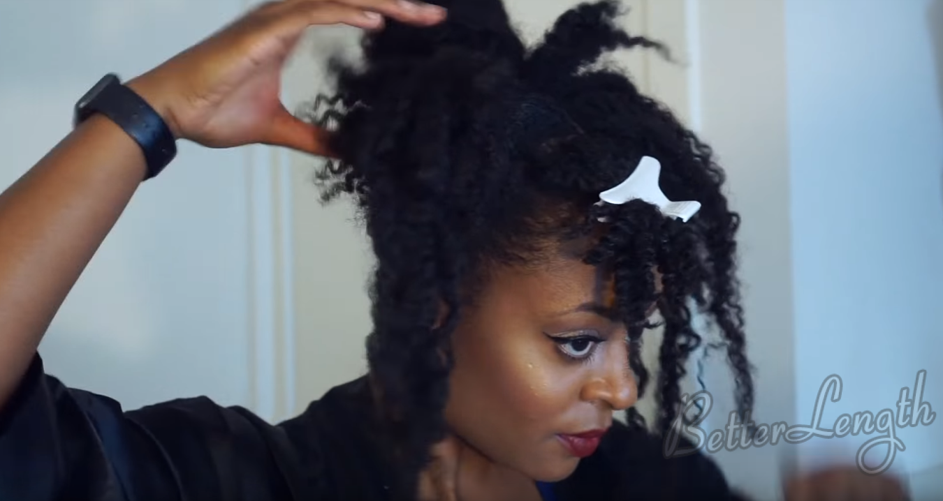 4C HAIR PIN-UP INSPIRED UPDO WITH CLIP-INS Tutorial_14