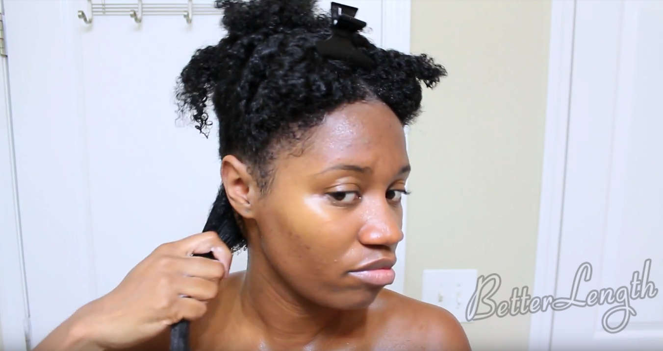 How to Add Length to Natural Hair with Clip Ins_5