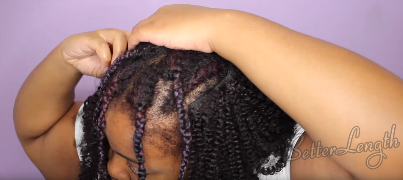 How to Do A Bomb Protective Style on Your Natural Hair_8