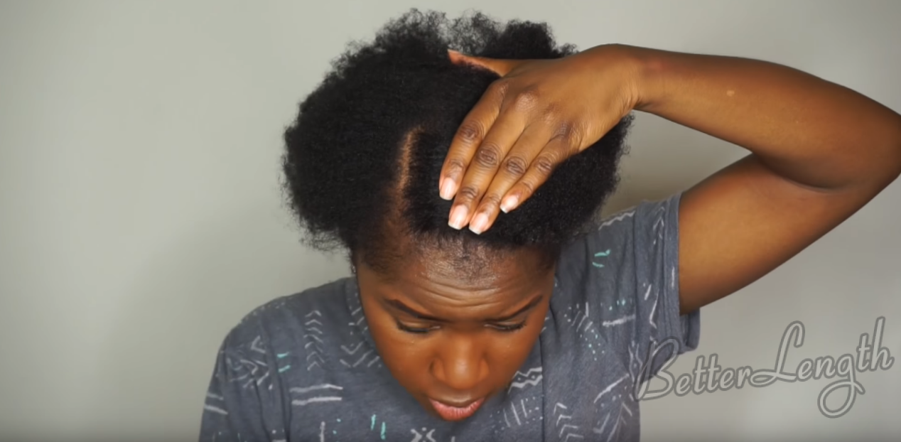 1 2 - Beginner Friendly Braid and Bun Using Clip-ins on SHORT Natural Hair | Tutorial