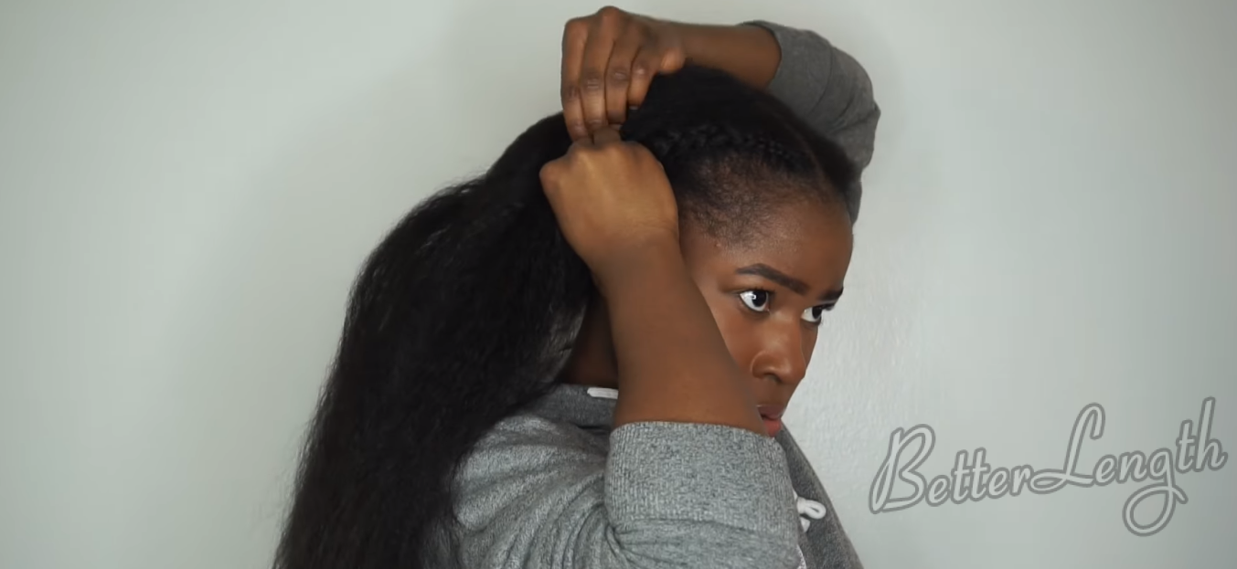 11 18 - How to Do Feed In Braids Without Using Braiding Hair On Short 4c Natural Hair