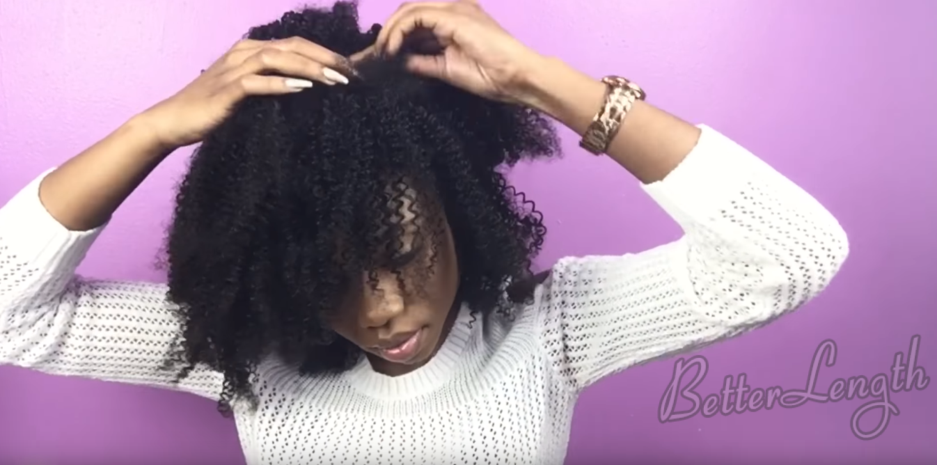 12 6 - How to Do A Sleek Side Afro Hairstyle On Short Natural Hair