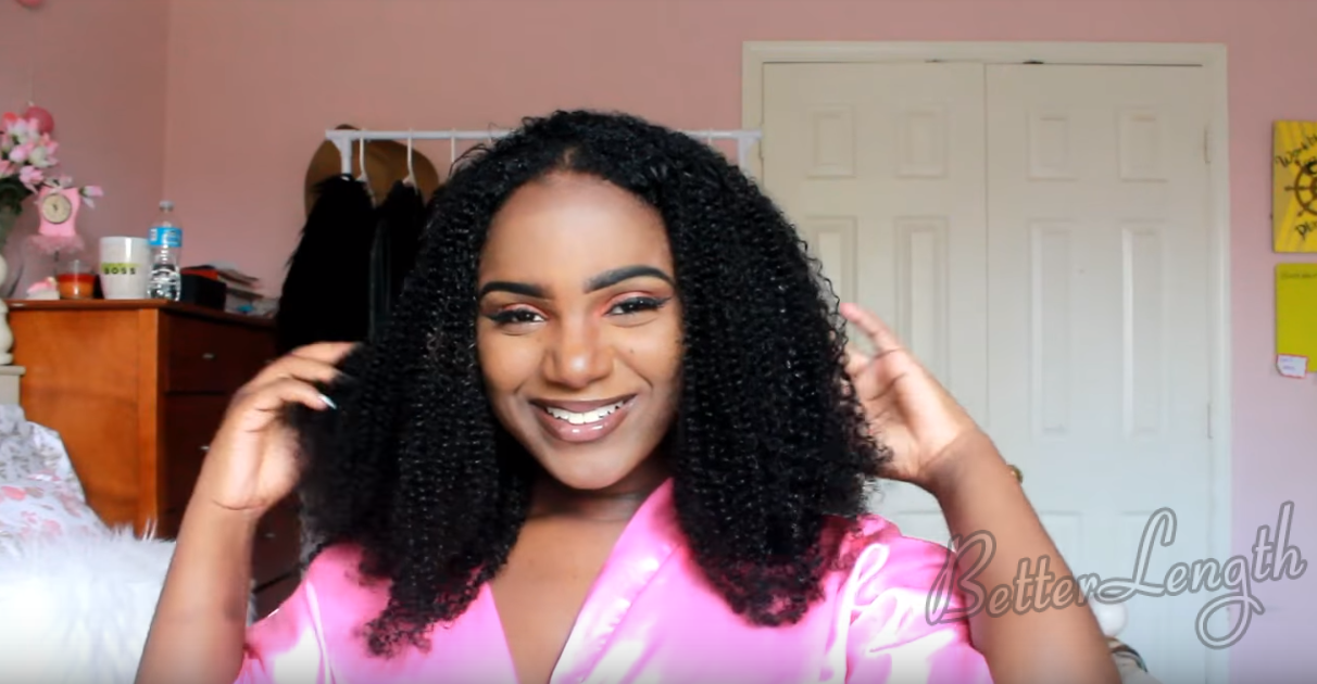 How To Blend Clip Ins With Short Natural Hair Betterlength Hair