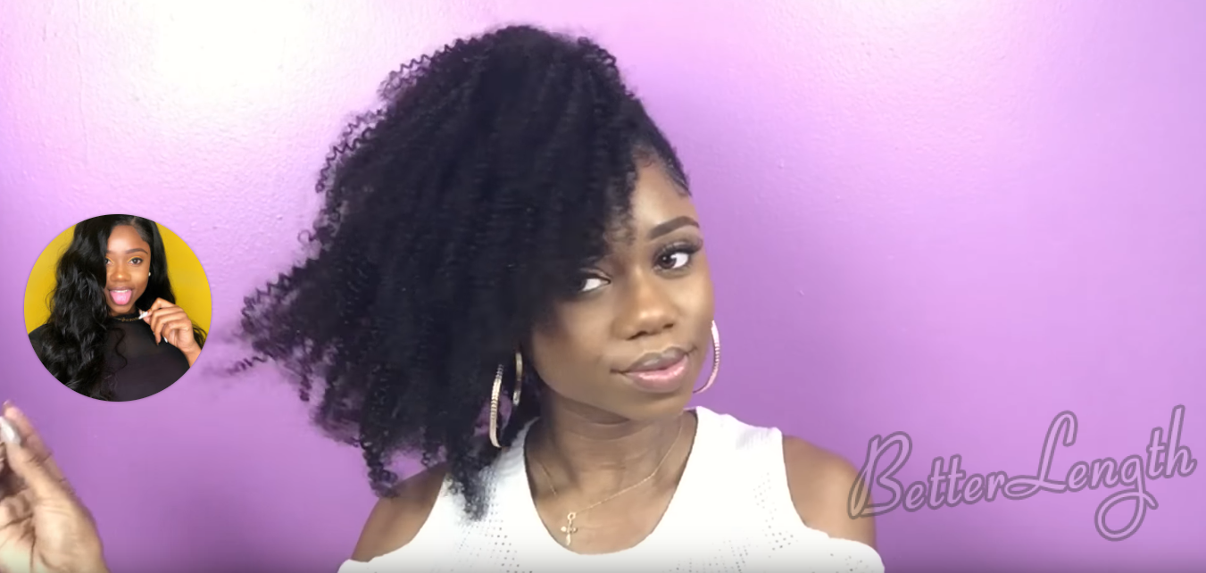 20 3 - How to Do A Sleek Side Afro Hairstyle On Short Natural Hair
