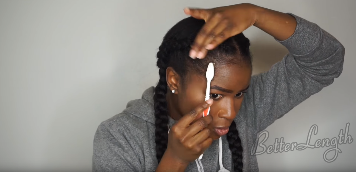 21 2 - How to Do Feed In Braids Without Using Braiding Hair On Short 4c Natural Hair
