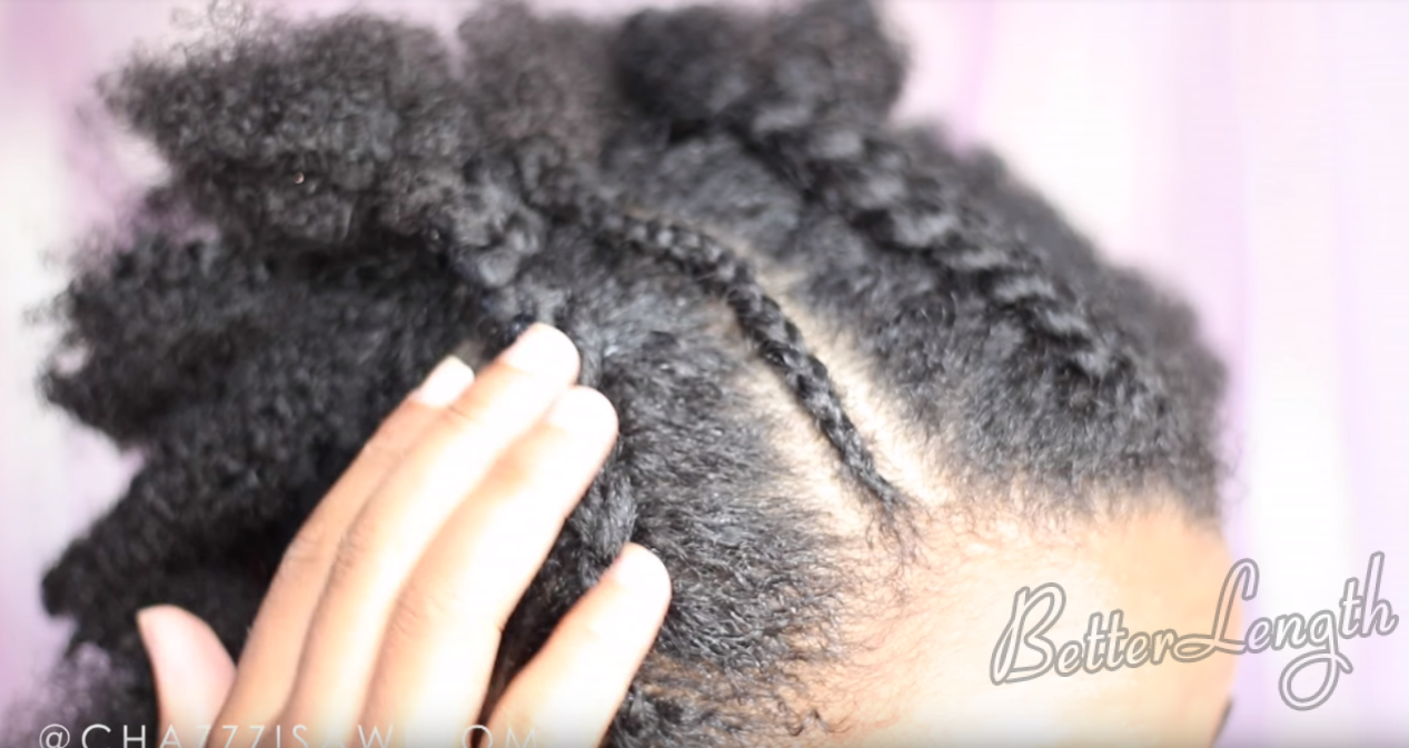 9 - How to Do A Warrior Goddess Natural Hair Updo with Clip Ins