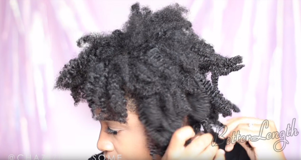 How to Do A Warrior Goddess Natural Hair Updo with Clip Ins_1