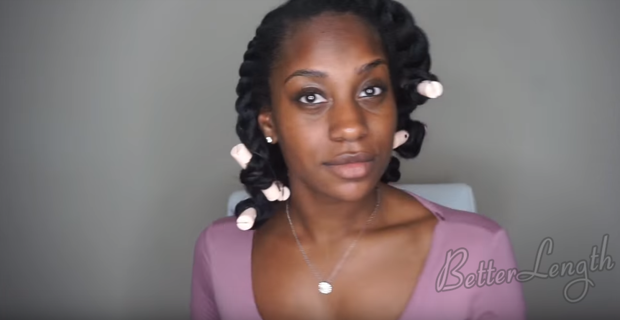 How to Do A Ponytail with Kinky Straight Clip-ins_10