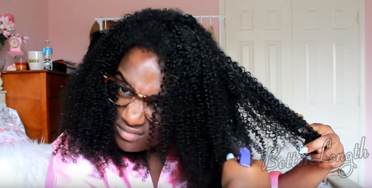 How to Blend Clip Ins with Short Natural Hair_10