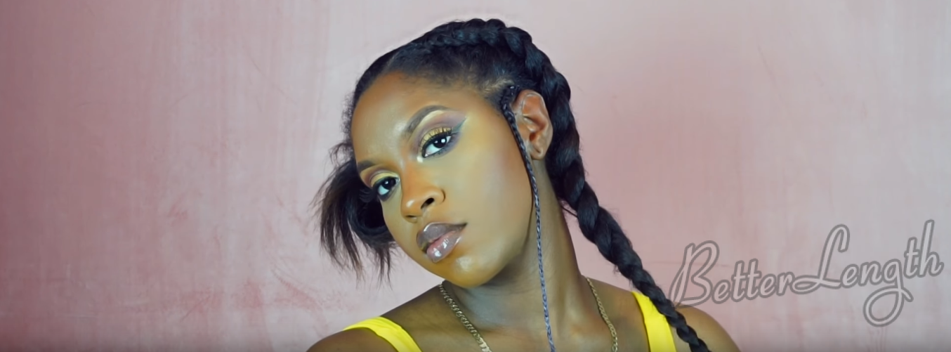 How to turn 2 simple braids into a stunning hairstyle_12