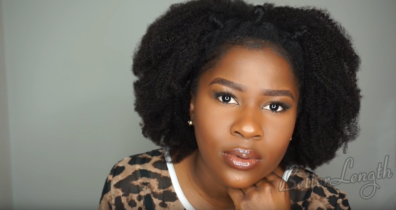 How to Do A Quick And Easy Style using Betterlength Kinky Coily Clip-ins_19