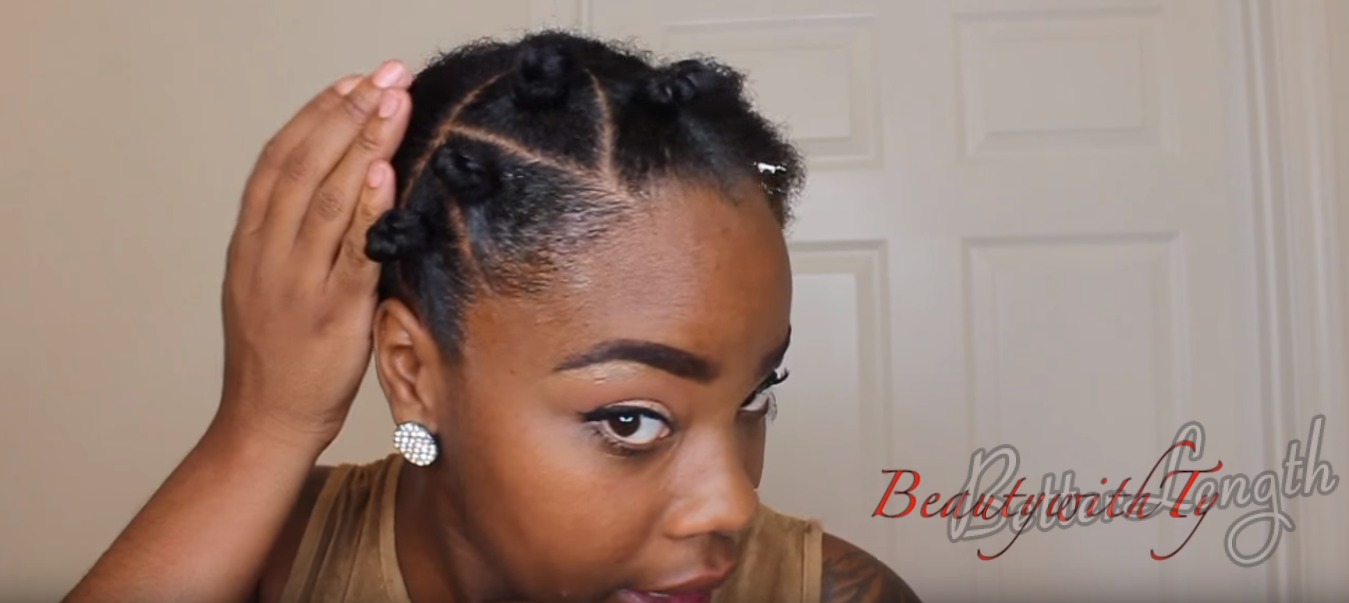 How to Do Easy Hairstyle with Kinky Coarse Clip-ins_5