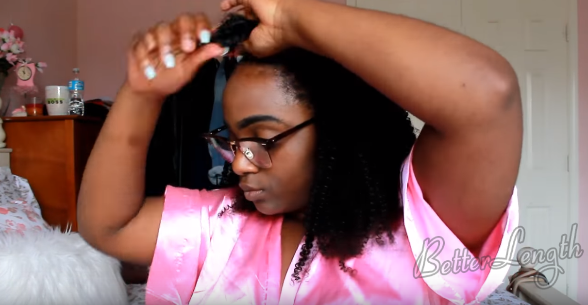 How to Blend Clip Ins with Short Natural Hair_6