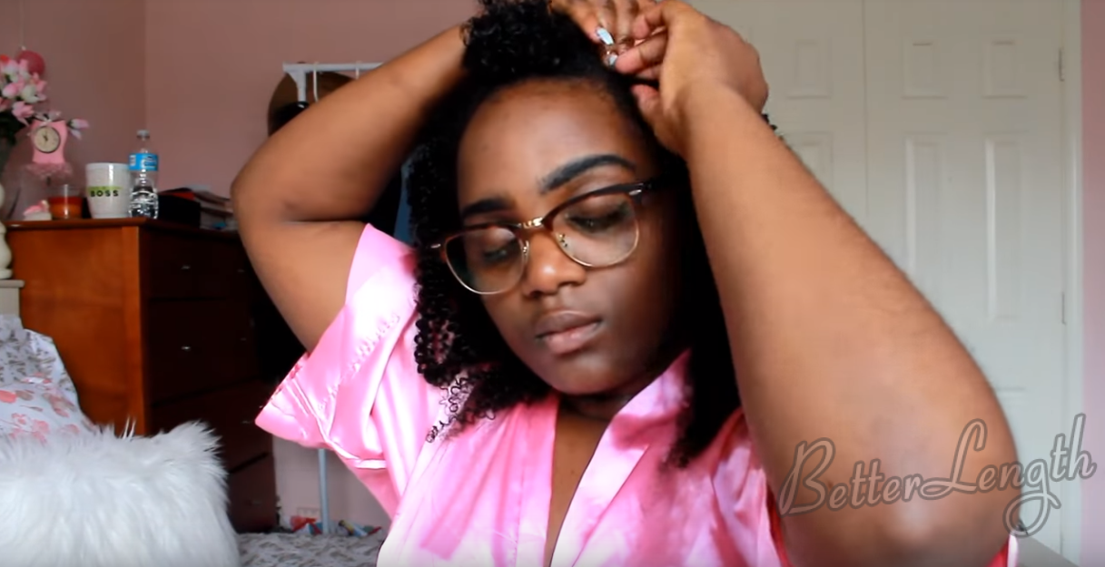 How to Blend Clip Ins with Short Natural Hair_7