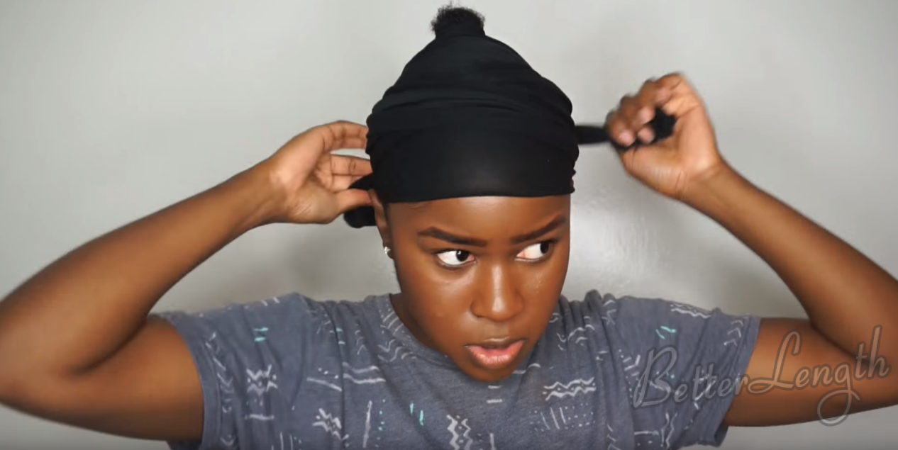 Beginner Friendly Braid and Bun Using Clip-ins on SHORT Natural Hair_7