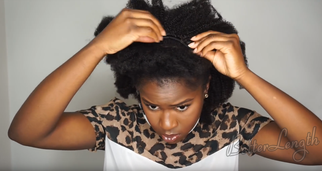 How to Do A Quick And Easy Style using Betterlength Kinky Coily Clip-ins_8