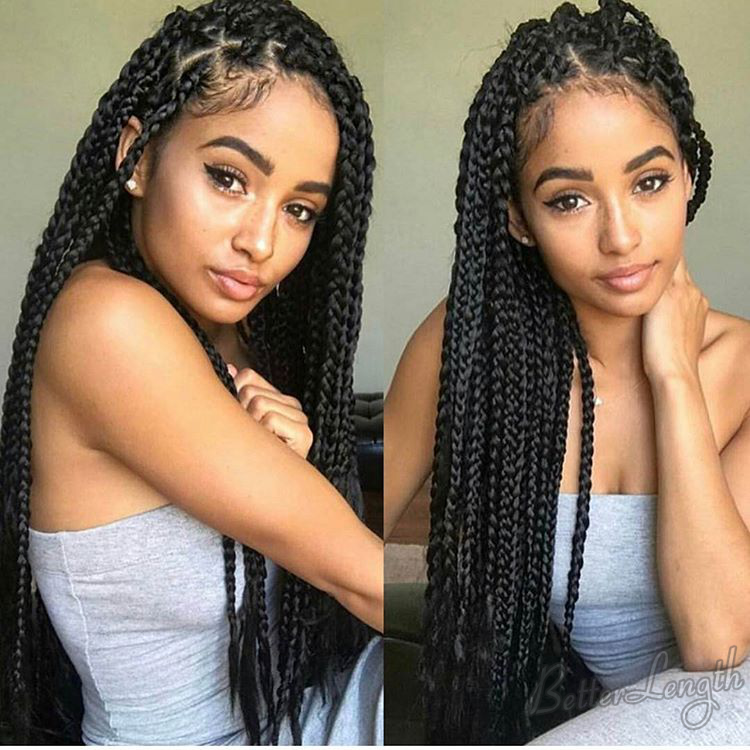 box braids 1 - 7 Best Protective Hairstyles That Actually Protect Natural Hair for Black Women
