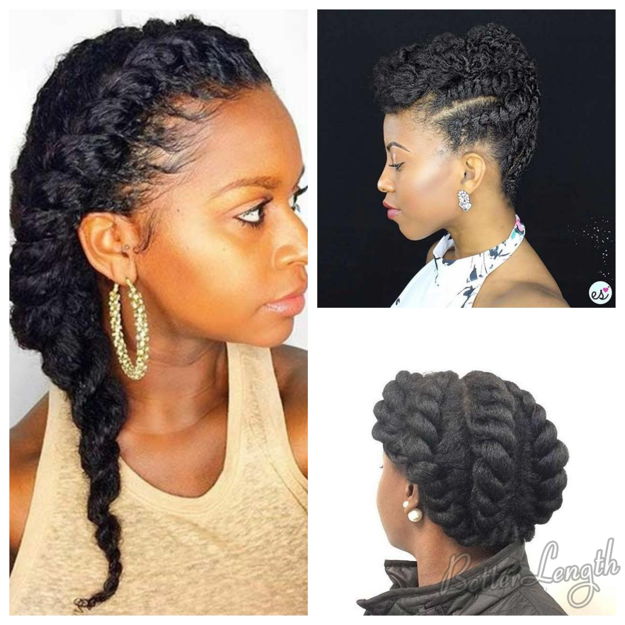 natural flat twist style