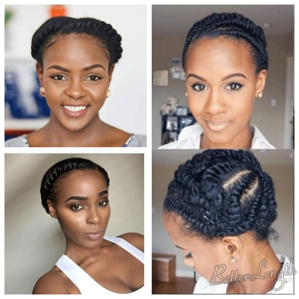 natural flat twist style