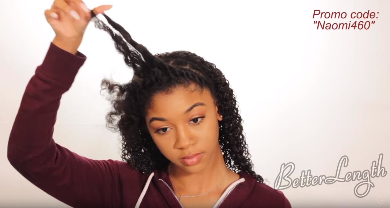 19 - How to Create and Slay The Wet Look Hairstyle ft. BetterLength Clip Ins