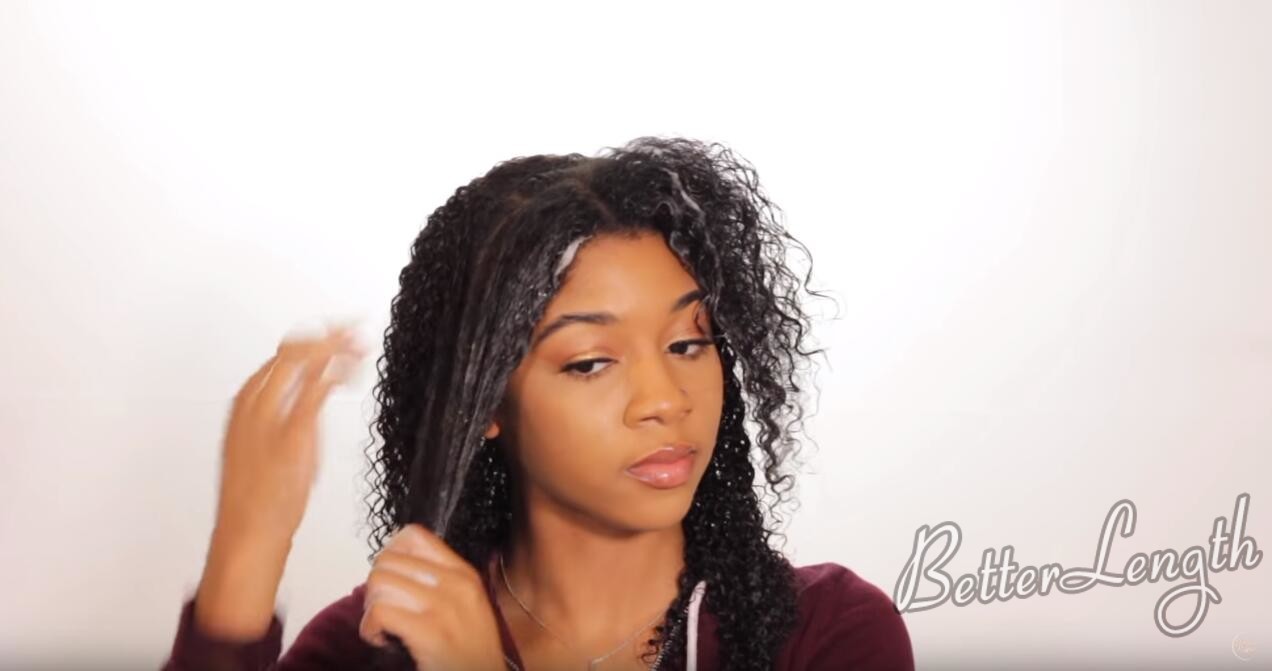 20 - How to Create and Slay The Wet Look Hairstyle ft. BetterLength Clip Ins