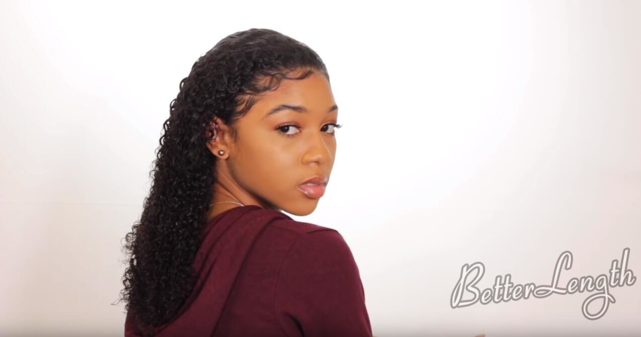 28 - How to Create and Slay The Wet Look Hairstyle ft. BetterLength Clip Ins