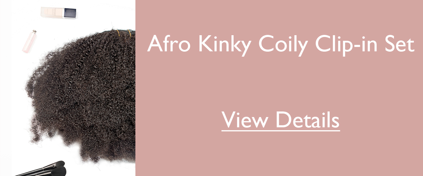 afrokinkycoily - Big Afro Puff With Clip-ins For 4b And 4c Natural Hair | Tutorial