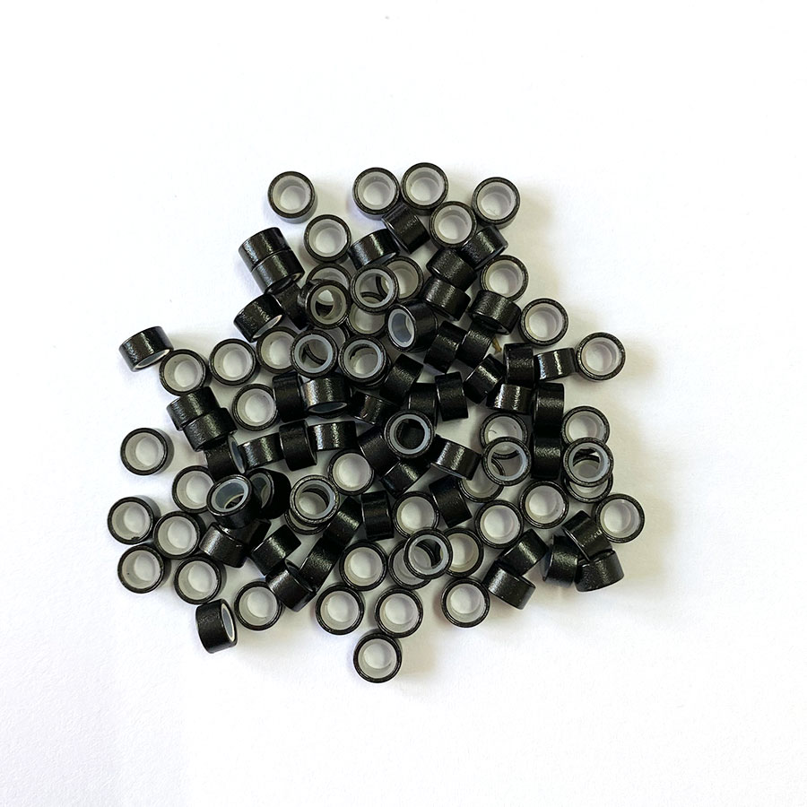 1000PCS Silicon Lined Micro Links Beads