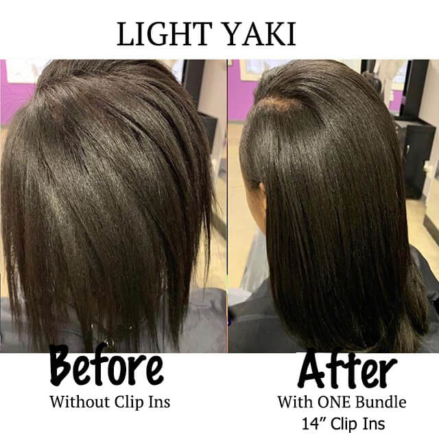 Human Hair Extensions for relaxed and natural hair BetterLength