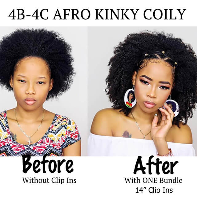 Human Hair Extensions for relaxed and natural hair BetterLength