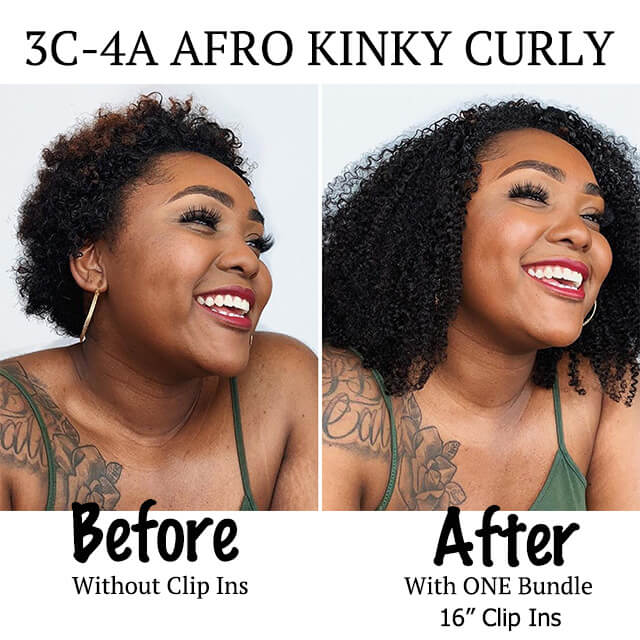 Human Hair Extensions for relaxed and natural hair BetterLength