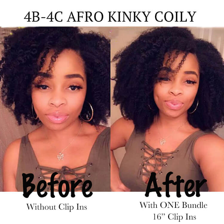 Human Hair Extensions for relaxed and natural hair BetterLength