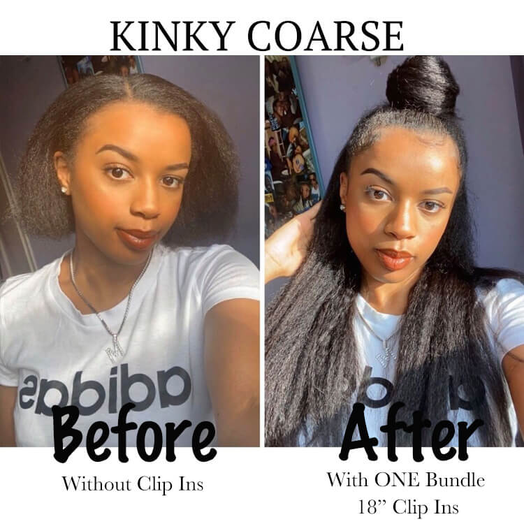 Human Hair Extensions for relaxed and natural hair BetterLength